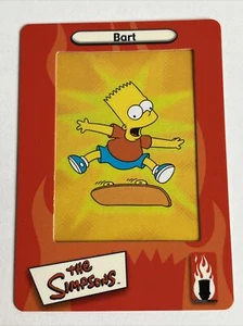 2000 Artbox The Simpsons FilmCardz Bart Simpson #15 Skateboarding Trick - Picture 1 of 2