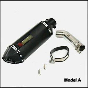 Exhaust Muffler Tube Pipe Slip Motor 51mm Fits For CB600F 1999-2023 - Picture 1 of 4