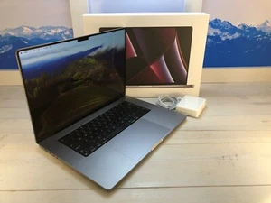 Apple MacBook Pro 2021 16" Laptop 1TB SSD M1 Pro 16-Core GPU 16GB RAM Space Gray - Picture 1 of 12