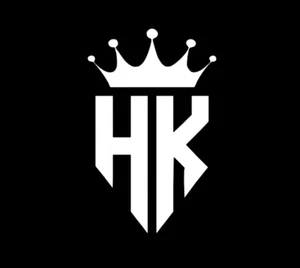 HK Logo gestanzt Vinyl Aufkleber Aufkleber patriotische Waffe USA Amerika Marines Armee H&K - Bild 1 von 2