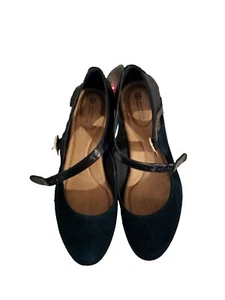 Shoes 3inch Formal High Heels Mule Pump Blue Leather - Picture 1 of 7
