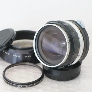 Pat Pend Nippon Kogaku Auto Nikkor H 28mm F3.5 Nikon Non-Ai Lens from Japan - Picture 1 of 13