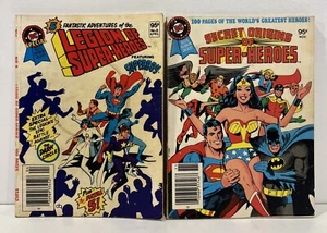 DC Digest Secret Origins Of Super-Heroes & Legion Of Super Heroes Paperback - Picture 1 of 5