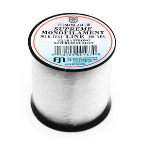 Línea de monofilamento Dolphin Supreme, prueba de 50 lb, carrete de 1/4 lb - Imagen 1 de 1
