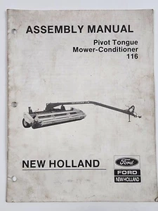 Ford-New Holland Pivot Tongue Mower-Conditioner 116 Assembly Manual - Picture 1 of 5