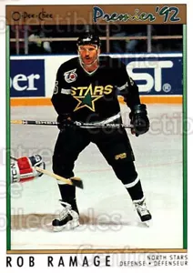 1991-92 OPC Premier #76 Rob Ramage - Picture 1 of 1