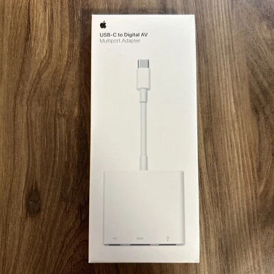 Apple USB-C to Digital AV - Multiport Adapter A2119 MUF82AM/A - BRAND NEW - Image 1 of 4