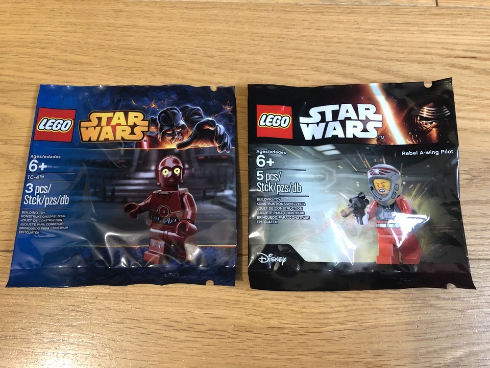 🔹SEALED🔹Lego Star Wars 5002122 & 5004408 Minifigure Polybags🔹EXCLUSIVE🔹 - Image 1 of 1