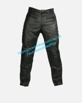 DUCATI BMW MOTOGP MOTORBIKE MOTORCYCLE COWHIDE LEATHER BIKERS PANTS TROUSER - Image 1 of 4