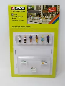 Noch HO 16275 Buffet Party Event People Servers Drink Tables Figure Set - Picture 1 of 2