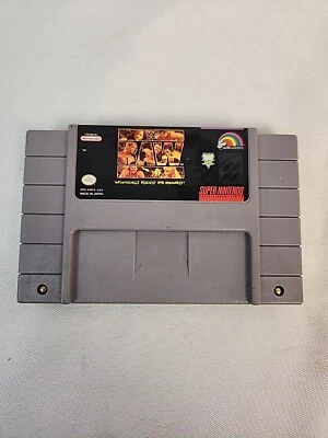 WWF Raw - Super Nintendo, SNES 1994 Vintage Nintendo Game CARTRIDGE ONLY - Image 1 of 4
