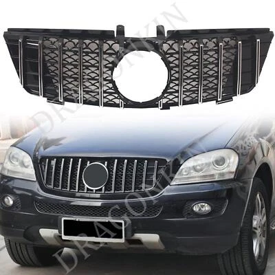 1x Salida de parrilla delantera de coche para Mercedes Benz Clase ML W164 ML350 2005-2008 Foto 1 de 4
