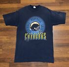 San Diego Chargers Vintage T-Shirt 1995 Casque saison logo NFL Football Team XL