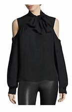 Saks Fifth Avenue Silk Blouse/top. Black.