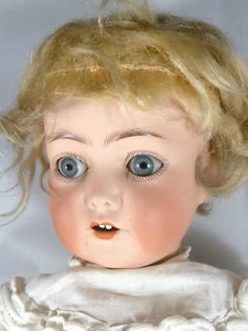 Muñeca cabeza de porcelana, Cuno & Otto Dressel, Sonneberg, alrededor de 1915 - Imagen 1 de 7