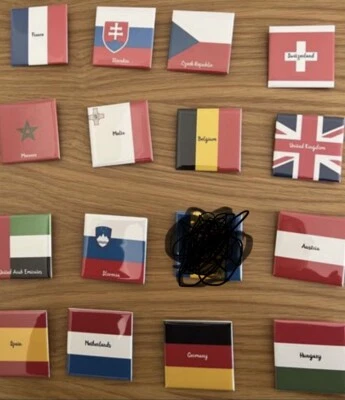 badges country flags for backpack - Image 1 of 4