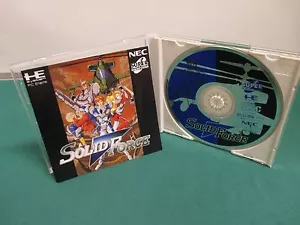 NEC PCEngine SUPER CD-ROM -- SOLID FORCE -- JAPAN. GAME. Work. 14912 - Picture 1 of 8