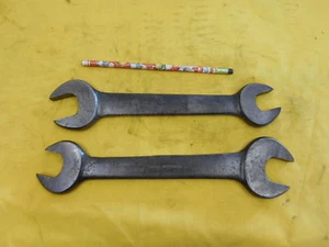 LOT of TWO MACHINE WRENCHES open end WILLIAMS #34 & FAIRMOUNT 43848 - Imagen 1 de 4