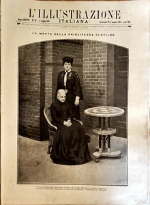 Illustrazione Italiana anno 1911 2 semestre completo copertina rigida - Foto 1 di 21