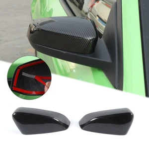 Exterior Rearview Mirror Cover Trim Shell for Ford Mustang 2009-13 Carbon Fiber - Bild 1 von 17