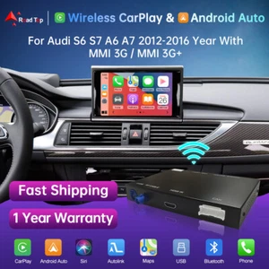 For Audi A6 A7 MMI3G 2012-2016 Wireless Carplay Android Auto Module Retrofit Kit - Picture 1 of 10