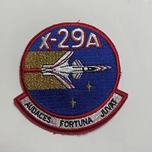 USAF / NASA X-29A AUDACES FORTUNA JUVAT Experimental Aircraft X-29 X29 Patch - Bild 1 von 5