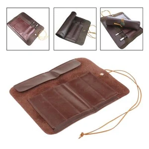 Chef Knife Roll Bag,Durable ProfESSional Carving LEAther - Picture 1 of 12