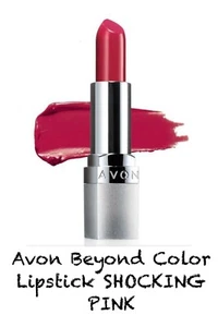 Avon Beyond Color Lipstick Shocking Pink - Picture 1 of 1