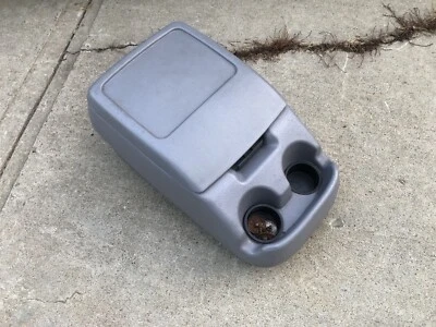 1994 1995 1996 FORD BRONCO F-150 F-250 F-350 OPAL GREY CENTER CONSOLE OEM - Image 1 of 4