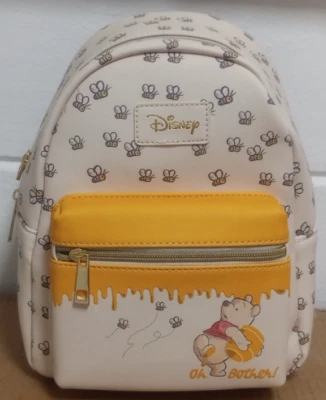 Mini Mochila Loungefly Disney Winnie the Pooh Abejas y Miel NUEVA Foto 1 de 4