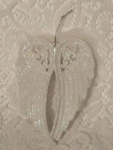 Resin Engelsflügel mit Kunstfell Ornament Home Decor tblbc1 - Bild 1 von 12