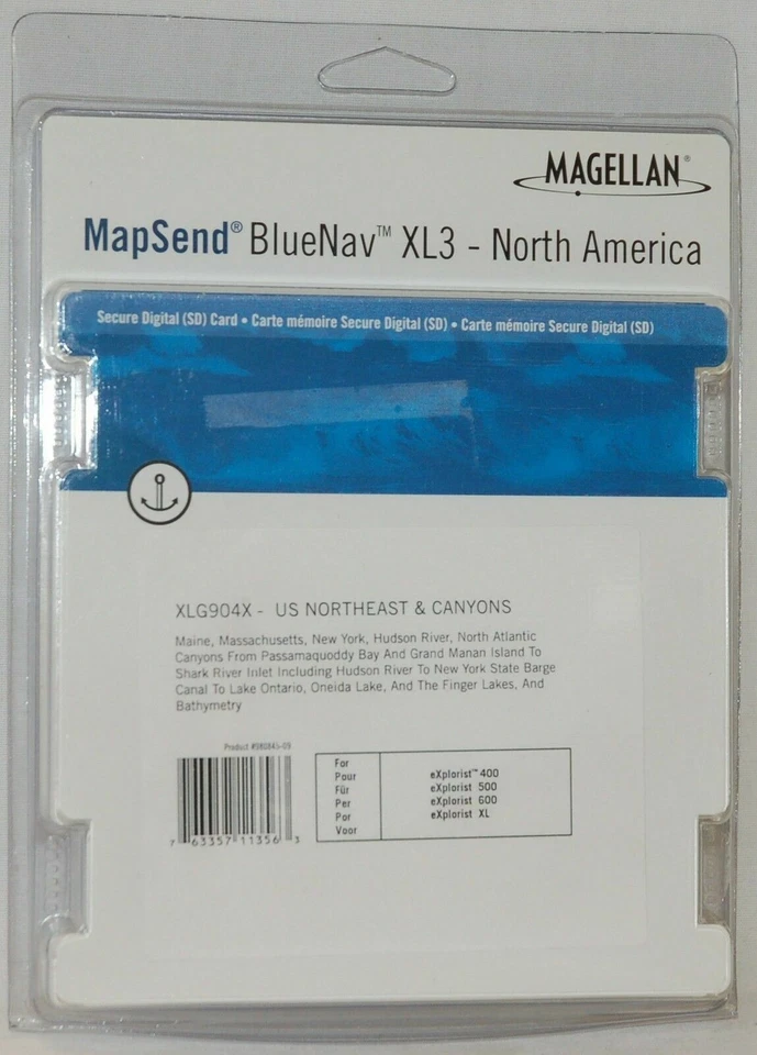NEW Magellan MapSend BlueNav North America Maps XL3 US CANYONS SD cd eXplorist - Image 1 of 1