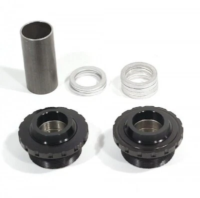 KIT de pedalier Profile BMX Bike 19 mm x EURO NEGRO Fitold Mid & New School BB Foto 1 de 2