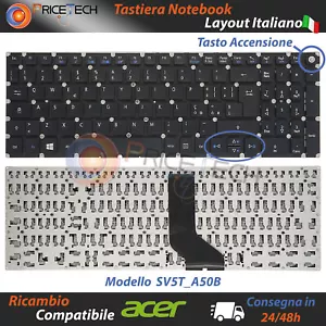 TASTIERA PER ACER N16C1 N16C2 N16Q2 N16Q3 N16Q5 - Foto 1 di 4