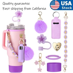 8 Stück Becher Zubehör für Stanley Tasse 30oz 40oz Becher Zubehör mit Griff - Bild 1 von 18