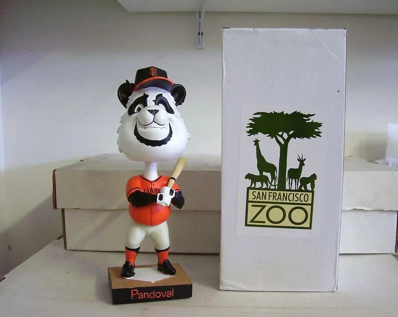 San Francisco Giants 2010 Pandoval Pablo Sandoval Zoo SGA Bobblehead NIB - Image 1 of 1