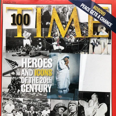 TIME Magazine (JUNE 24, 1999) 20th Century Heroes Icons Diana JFK Pele Bruce Lee - Image 1 of 4