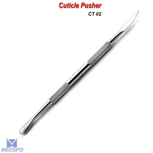 Cuticle Pusher Scraper Remover Spoon Knife Guage Trimmer Pedicure Tools CE - Picture 1 of 5