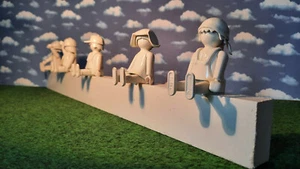 Playmobil DIY Kinder Gadrobe Unikat selbstgemacht mit Figuren Originell Nr.5 - Bild 1 von 4