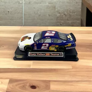 Rusty Wallace NASCAR 1998 Elvis #2 Ford Taurus Miller Lite 1:64 Nascar Diecast - Picture 1 of 6