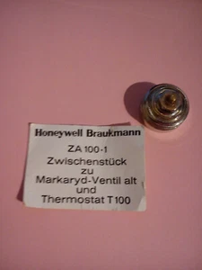 Thermostat-Adapter Honeywell Braukmann zu Markaryd - Ventilen Alt und T 100 - Bild 1 von 2