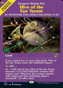 FOIL Hive of the Eye Tyrant (Dungeon Module) [Dungeons & Dragons: Adventures - Picture 1 of 1