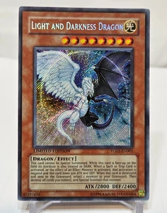Light and Darkness Dragon YG01-EN001 Secret Rare Limited Edition Yugioh 7802 - Picture 1 of 13