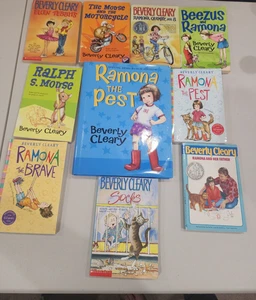 Beverly Cleary Ramona & Henry Series Lot of 10 Kids Chapter Books - one big HC - Bild 1 von 9