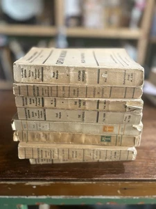 Set Of 8: Collection Of British and American Authors, Tauchnitz Edition - Picture 1 of 4