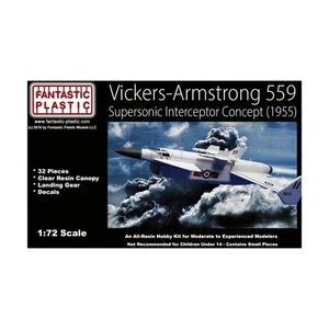 Fantastic Pla Model Kit Vickers-Armstrong 559 - Supersonic Interceptor Co Neu - Bild 1 von 1