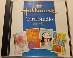 Hallmark Card Studio For MAC DVD-Rom NM - Picture 1 of 3