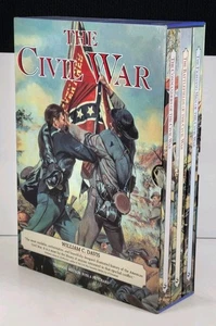 The Civil War (1999) Book Boxed Set (3 Books) by William C. Davis - Picture 1 of 6