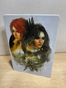 The Witcher 3 III Wild Hunt Novigrad G1 Empty Steelbook PC Triss / Yennefer Rare - Foto 1 di 3