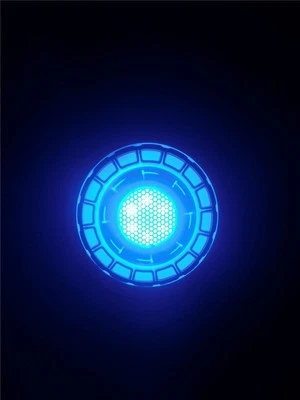 Wearable MK7 Iron Man Arc Reactor LED Light Tony Stark Chest Light Movie Props - Image 1 of 4
